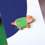 Pig In A Blanket Enamel Pin, thumbnail 11 of 12