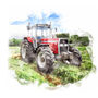 Tractor Personalised Print, thumbnail 1 of 12