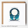 Birthday Card For Daddy To The Moon And Back, thumbnail 1 of 8