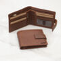 Personalised Card Holder Leather Wallet Rfid Gift, thumbnail 2 of 12