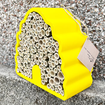 Yellow Bee Hive Insect Hotel And Bug House, 7 of 9