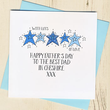 Personalised Best Dad Or Daddy In… Father's Day Card, 2 of 2