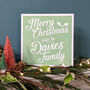 Personalised Family Christmas Card Pack, thumbnail 4 of 4