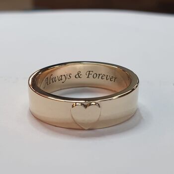 Silver Memorial Ashes Ring, 4 of 8