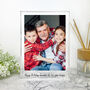 Personalised Freestanding One Photo Giant Crystal Block 19.5cm X 14cm Portrait, thumbnail 2 of 7