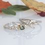 Rose Quartz And Diamond Elvish Twig Nature Ring, thumbnail 9 of 11