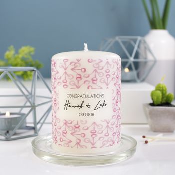 Personalised Engagement Candle Gift, 9 of 12