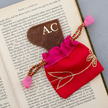 Personalised Leather Bookmark, 12 of 12