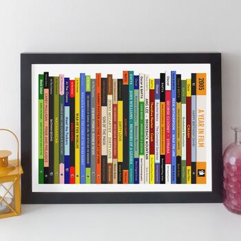 21st Birthday Personalised Print Movie Gift 2005, 4 of 9