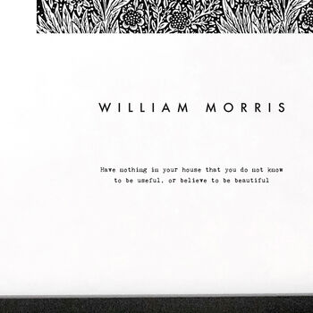 Botanical William Morris Marigold Print, 2 of 7