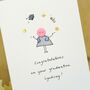 Personalised 'Button Graduation' Handmade Card, thumbnail 1 of 4