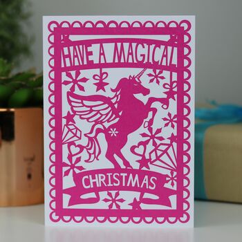 Pack Of Six Assorted Christmas Cards, 4 of 7