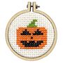 Jack Of All Lanterns Halloween Mini Matchbox Cross Stitch Kit, thumbnail 2 of 3