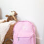Personalised Initial Name Backpack For Kids, thumbnail 2 of 5