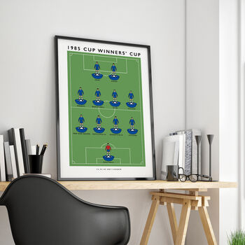 Everton 1985 Cup Winners Cup Poster, 3 of 8