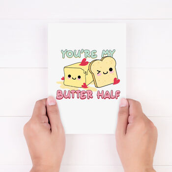 You're My Butter Half Valentine's Card, 6 of 7
