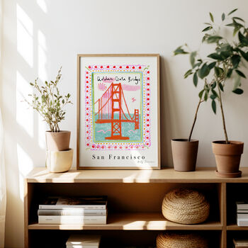 Golden Gate Bridge San Francisco California Print, 3 of 4