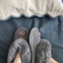 Luxury Sheepskin Slippers Mouve, thumbnail 3 of 4