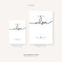 Personalised Mr And Mrs Wedding Print Elegant Keepsake Gift, thumbnail 4 of 7