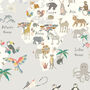 Animal World Map Print, thumbnail 6 of 9