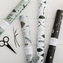 Luxury Botanical Christmas Wrapping Paper, Greenery, thumbnail 4 of 4