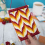 Flames Tapestry Bargello Wall Hanging Kit, thumbnail 1 of 6