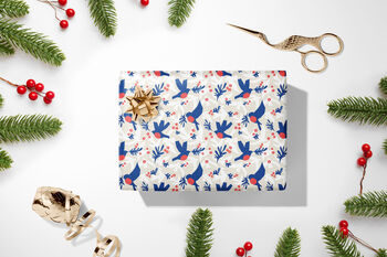 Luxury Birds Matisse Inspired Gift Wrap, 2 of 4