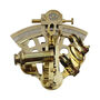 Brass Sextant With Wooden Box, thumbnail 1 of 9