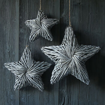 Willow Woven Star Decoration, 2 of 2