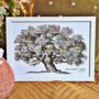 Personalised Family Tree Birth Flower Print, thumbnail 5 of 8