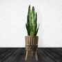 Ridged Composite Planter With Stand Large, thumbnail 8 of 8