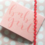 Mini Baby Girl Card, thumbnail 1 of 5