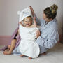 Personalised Hooded Baby Bath Towel Bear, thumbnail 5 of 12