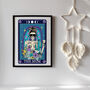 Tarot Style Wine Mum Funny Typographical Print, thumbnail 5 of 7