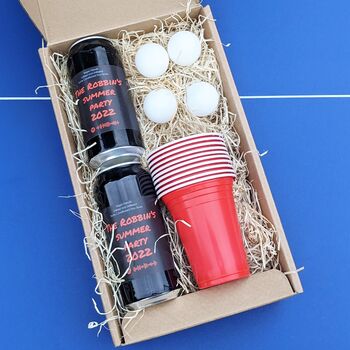 Personalised Beer Pong Gift Box, 3 of 4