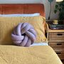 Nordic Knot Pillow, thumbnail 3 of 4