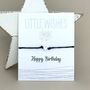 'Happy Birthday' Wish Bracelet, thumbnail 1 of 3