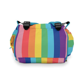Rainbow Chunk Nappy Backpack Bag, 2 of 8