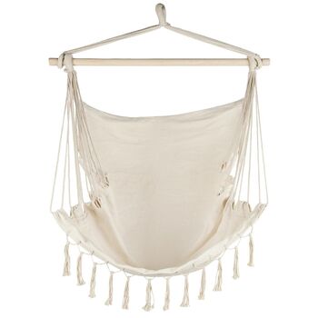 Garden Hanging Chair With Tassels, 2 of 3