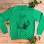 Christmas Turkey And Bear Jumper Unisex, thumbnail 1 of 5