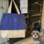 Jute And Canvas Tote Bag With Personalisation, thumbnail 1 of 7