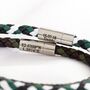 Personalised Men's Mixed Colour Leather Bracelet, thumbnail 5 of 12