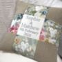 Natural Linen Commemorative Cushion, thumbnail 6 of 9