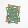 Happy Birthday Scallop Card, thumbnail 2 of 2
