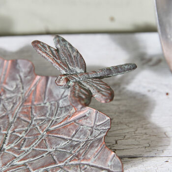 Metal Dragonfly Garden Dish, 5 of 6