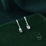 Sterling Silver Mismatched Fork And Spoon Stud Earrings, thumbnail 1 of 12