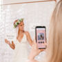 Wedding Bridal Shower Petal Photo Booth Kit, thumbnail 3 of 3