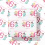 Personalised 6th Birthday Fairy Wrapping Paper, thumbnail 1 of 2