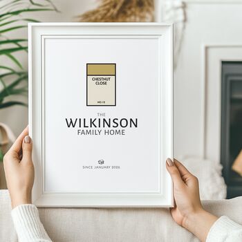 Monopoly Inspired, Personalised Family Name Print, 9 of 10