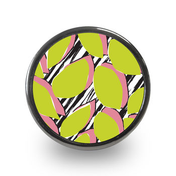 Colourful Tropical Patterned Cupboard Cabinet Knobs, 4 of 12